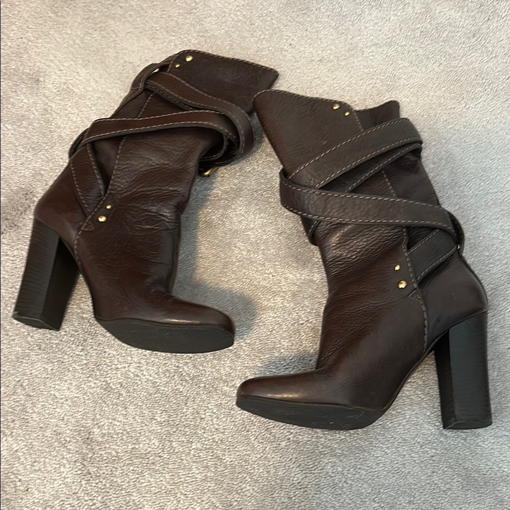 Chloe paddington heeled boots 36